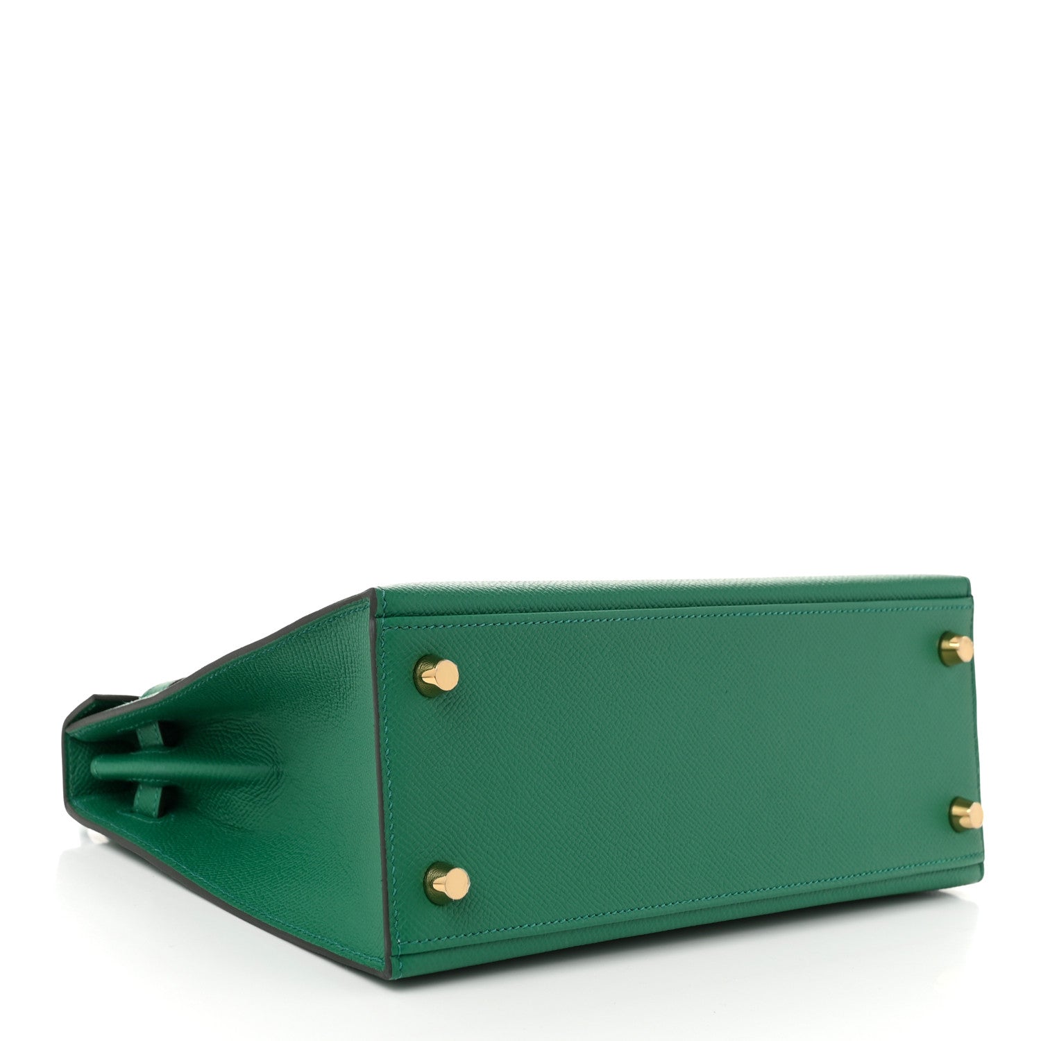 Hermes Epsom Kelly Sellier 25 Vert Vertigo 4 of 11