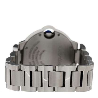 Cartier Stainless Steel 33mm Ballon Bleu De Cartier Automatic Watch 3 of 5