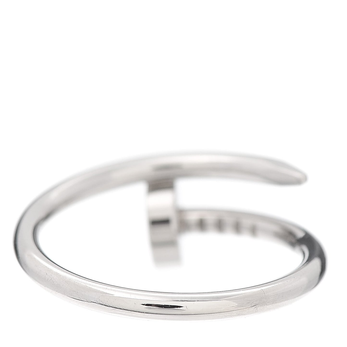 18K White Gold Small Juste Un Clou Ring 48 4.5