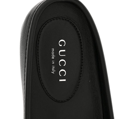 Gucci Calfskin Horsebit Ballet Mules 37 Black 8 of 10