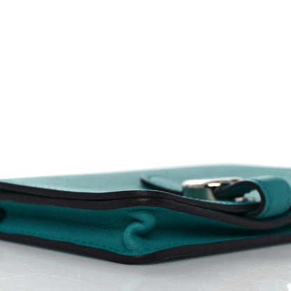 Hermes Evercolor Dogon Card Case Malachite 9 of 11