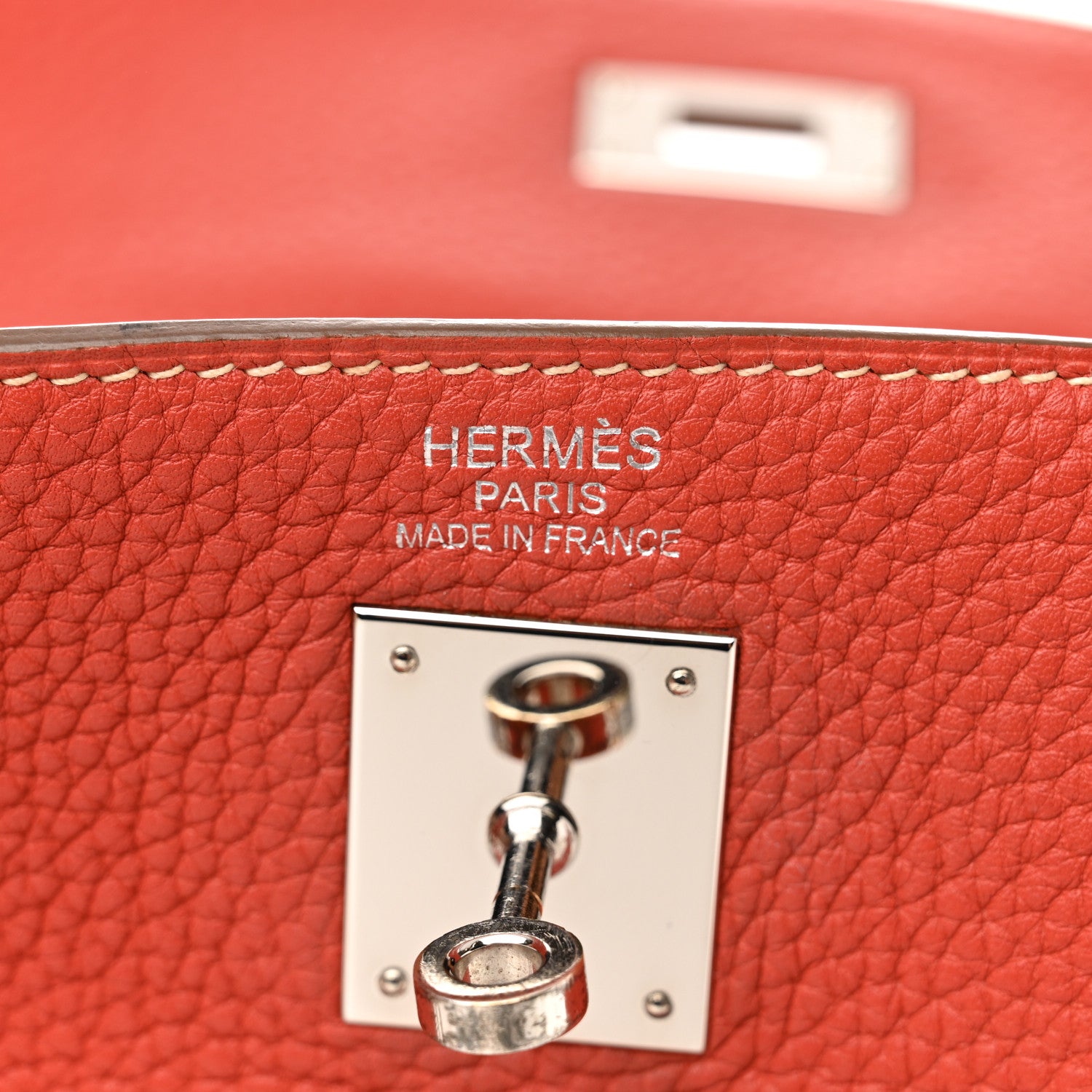 Hermes Taurillon Clemence Kelly Retourne 35 Sanguine 6 of 13