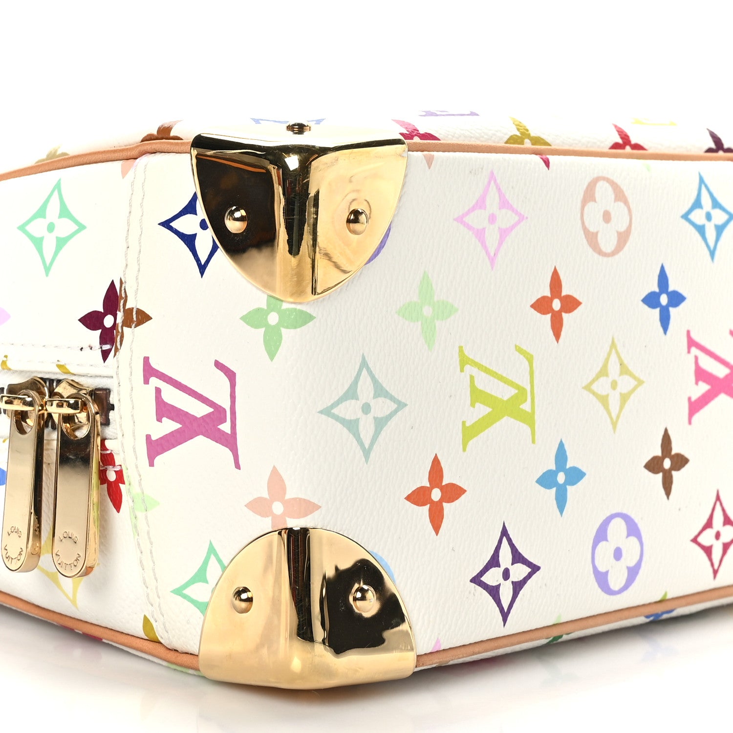Louis Vuitton Monogram Multicolor Trouville White 7 of 8