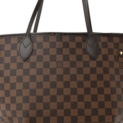 Louis Vuitton Damier Ebene Neverfull MM 7 of 10