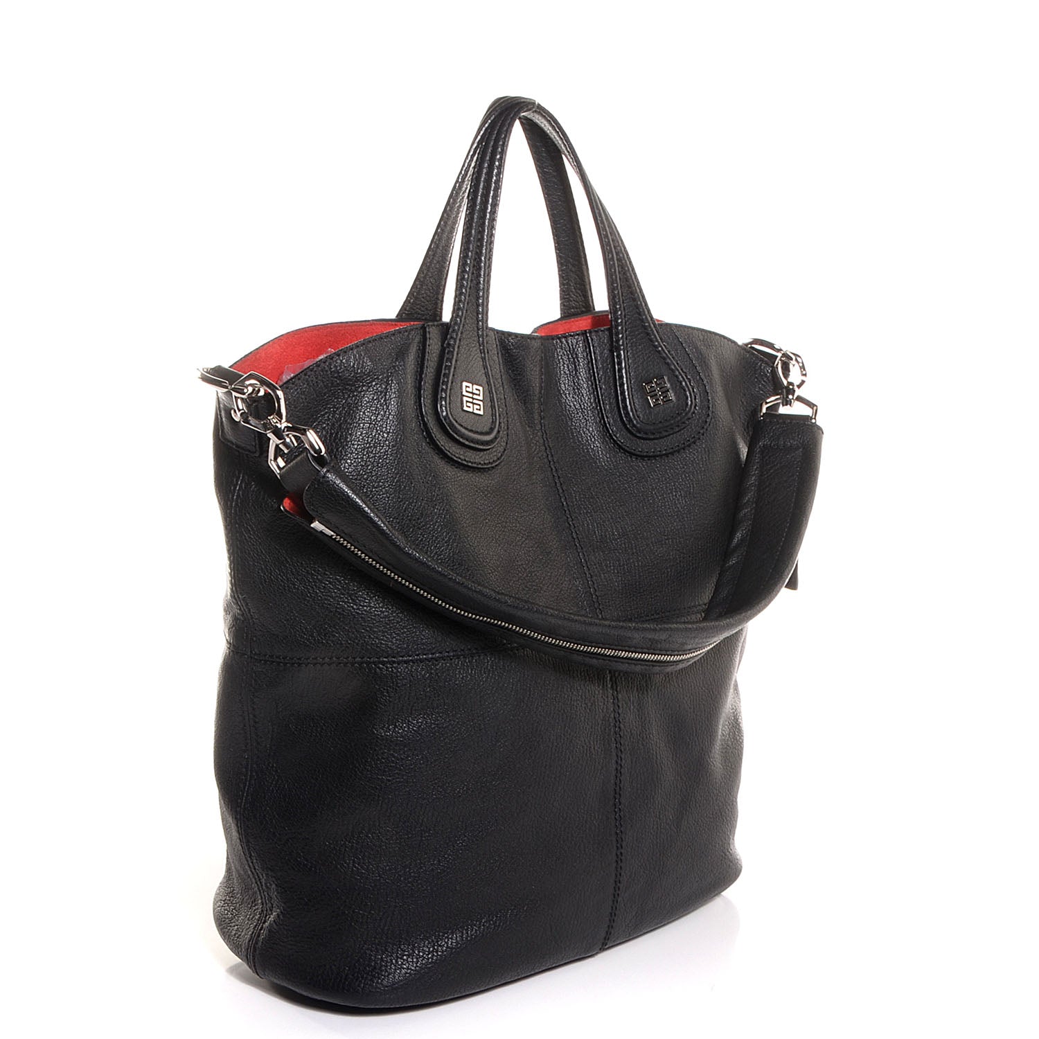 Givenchy Grained Goatskin North South Nightingale Black 3 of 9