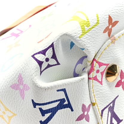 Louis Vuitton Monogram Multicolor Annie MM White 9 of 10
