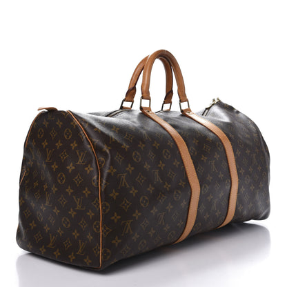 Louis Vuitton Monogram Keepall 55 2 of 13