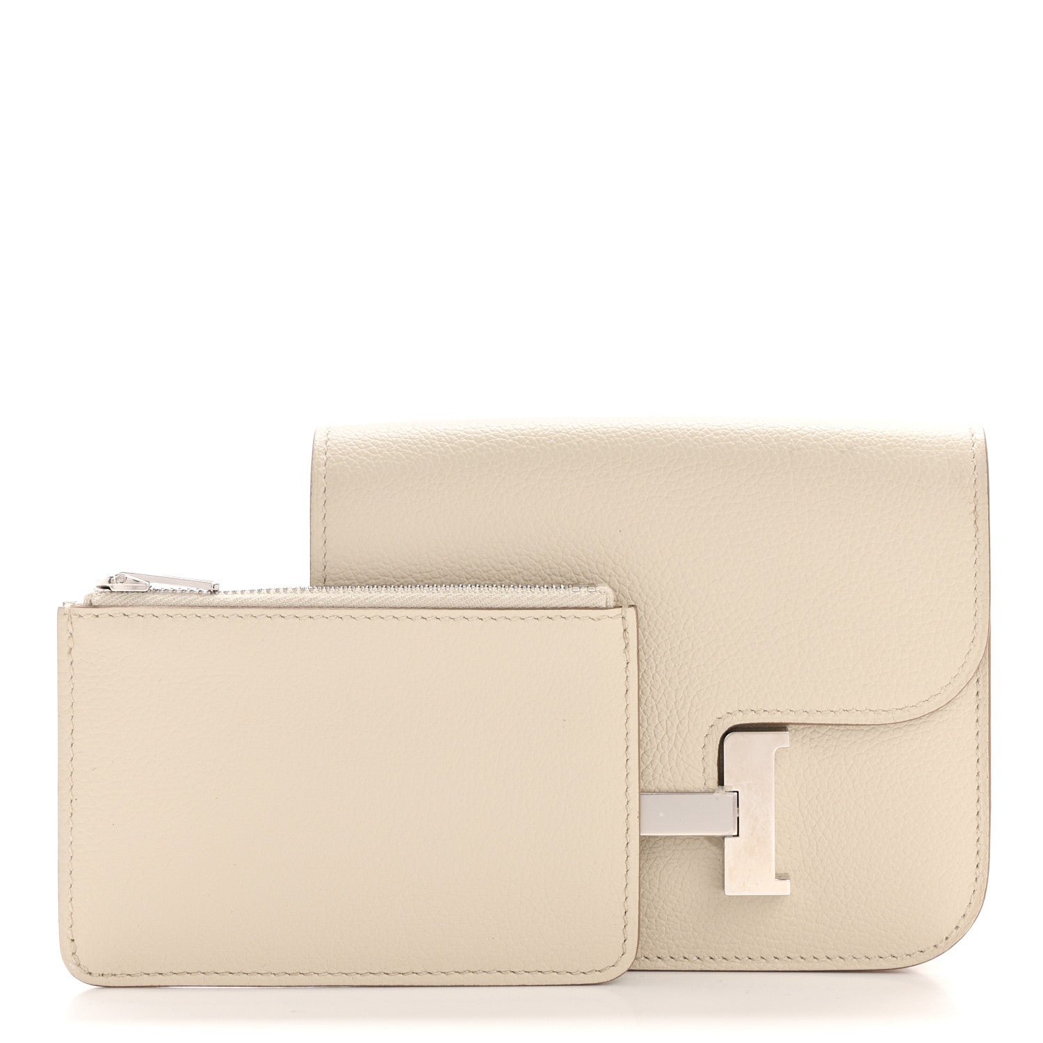 Hermes Evercolor Constance Slim Wallet Beton 3 of 9