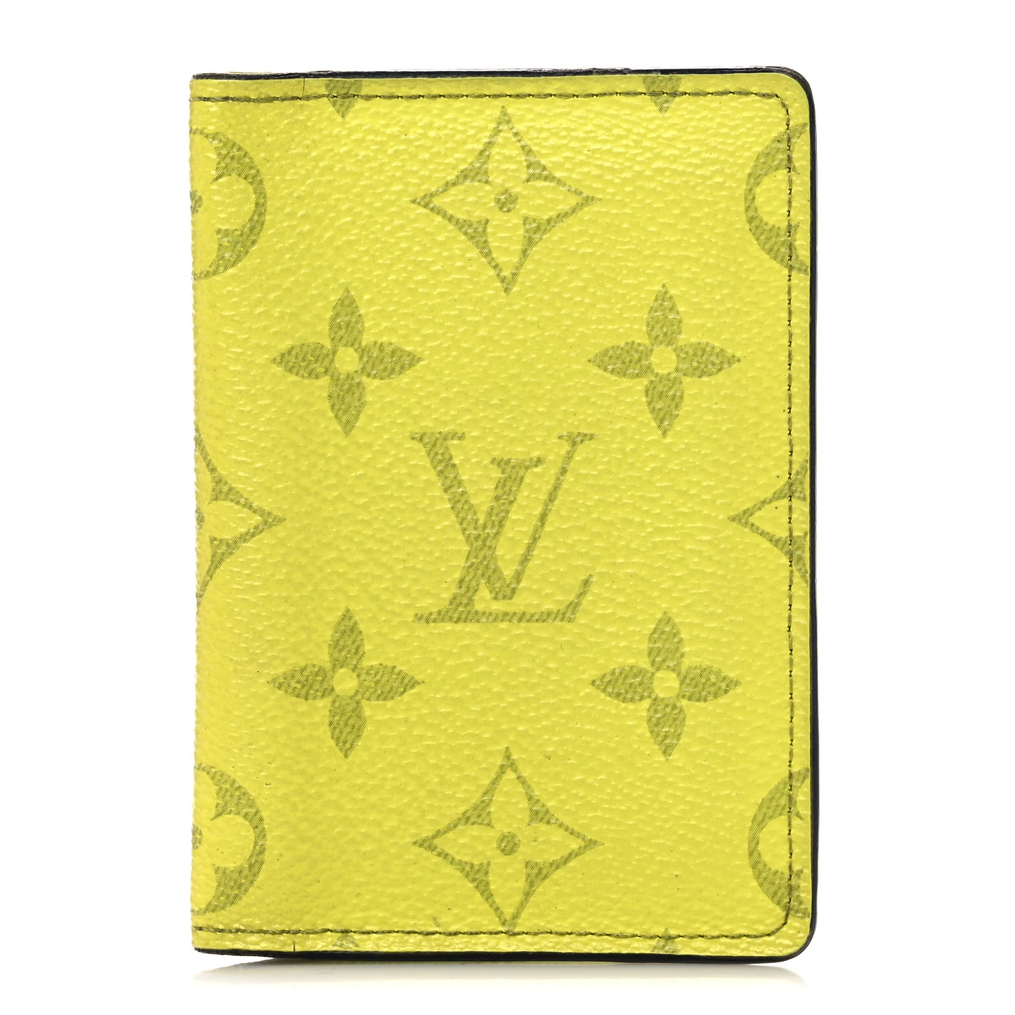 Monogram Taiga Pocket Organizer Yellow