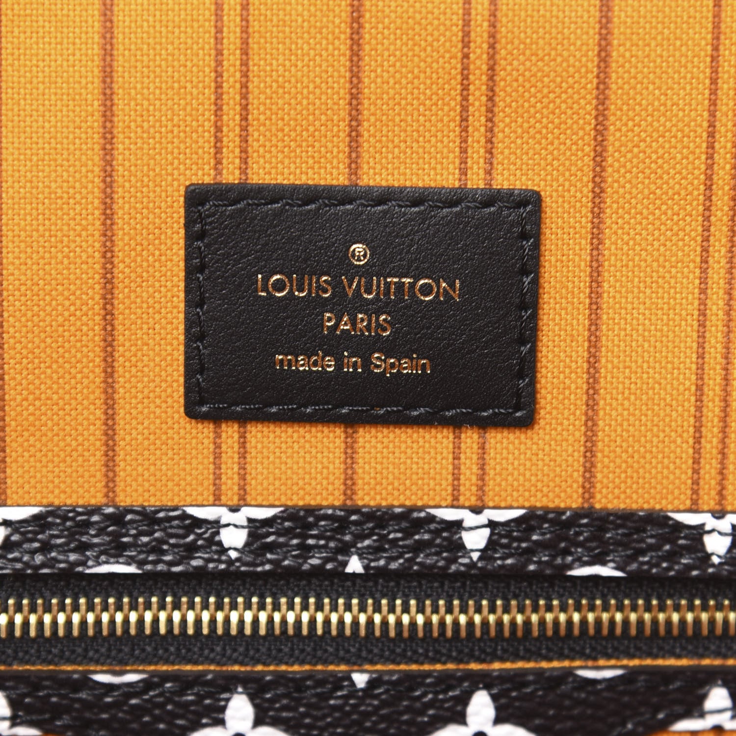 Louis Vuitton Monogram Giant Jungle Neverfull MM Black 6 of 10