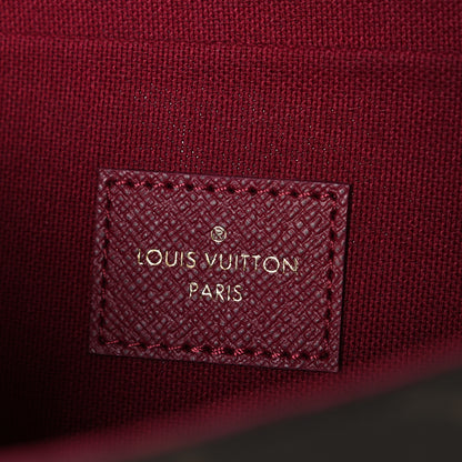 Louis Vuitton Monogram Pochette Felicie Chain Wallet Fuchsia 6 of 11