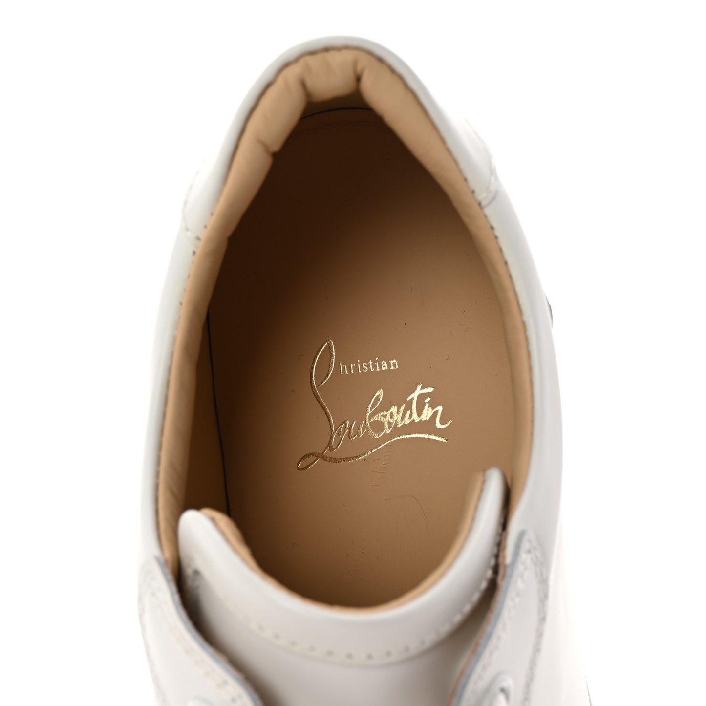 Calfskin Vieira Flat Sneakers 38.5 White