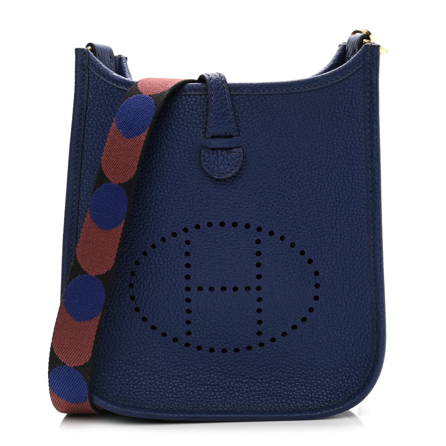 Taurillon Clemence Flipperball Sangle Evelyne TPM Bleu Saphir Black Bleu Saphir