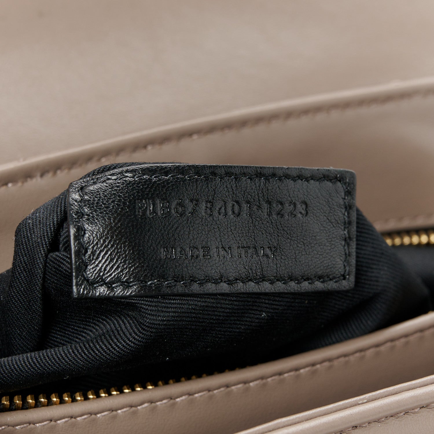 Saint Laurent Calfskin Y Quilted Monogram Toy Loulou Crossbody Bag Dark Beige 8 of 11