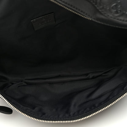Gucci Guccissima Web Belt Bag Black 5 of 10