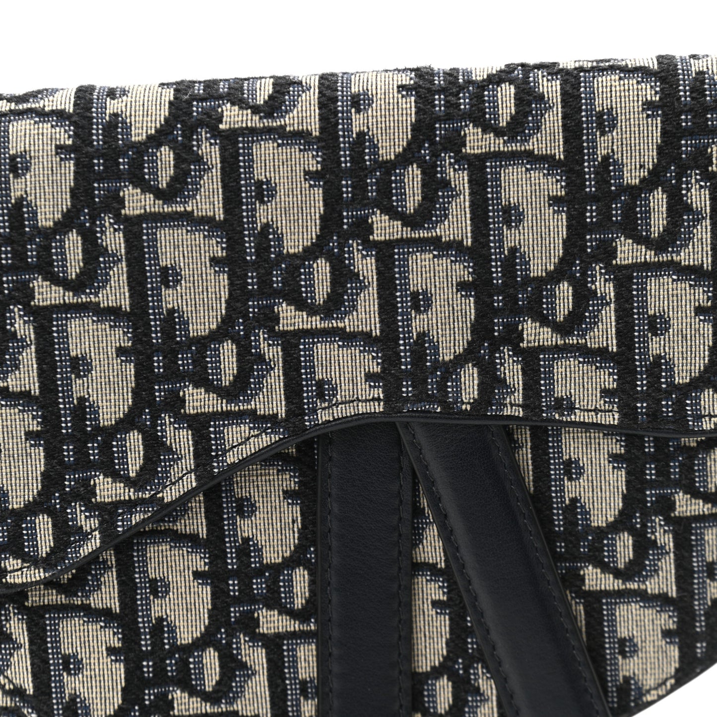 Oblique Saddle Belt Pouch Blue