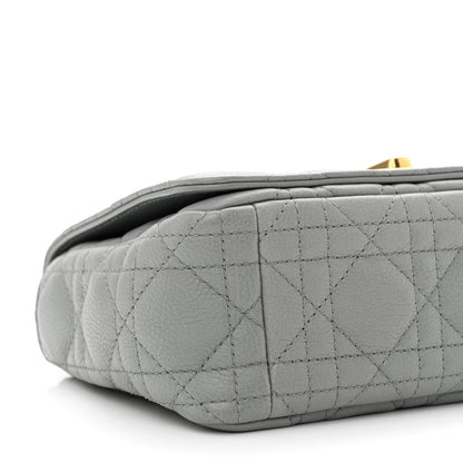 Christian Dior Calfskin Cannage Small Caro Bag Grey 9 of 11