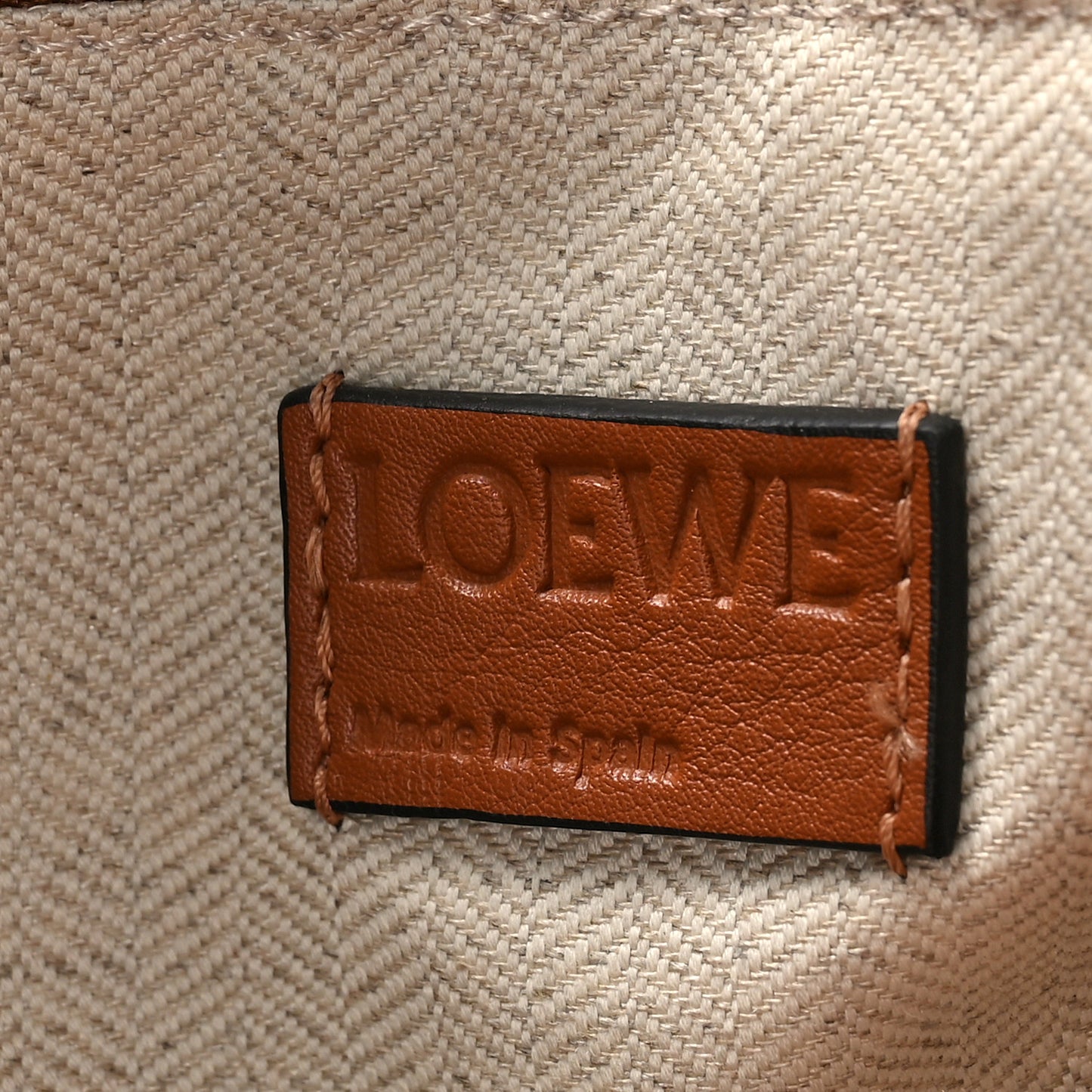 Calfskin Medium Puzzle Bag Tan