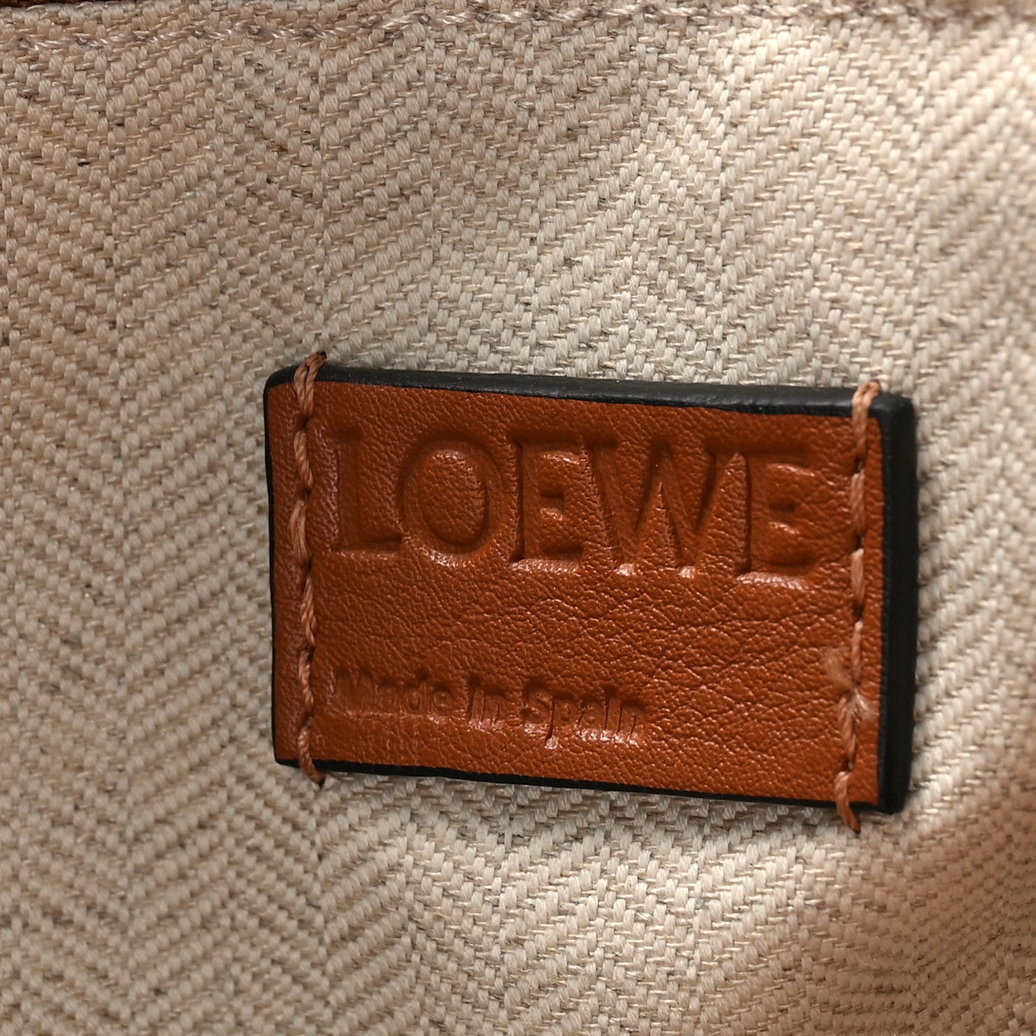 Loewe Calfskin Medium Puzzle Bag Tan 6 of 8