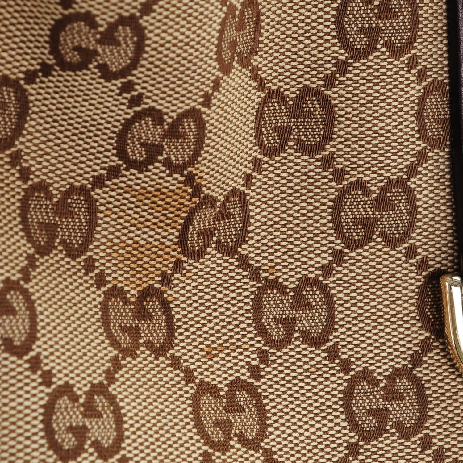 Gucci Monogram New Britt Medium Tote Brown 8 of 8
