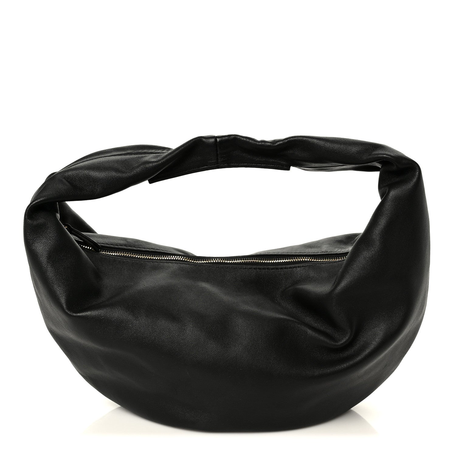 Khaite Calfskin Medium Olivia Hobo Black 1 of 10