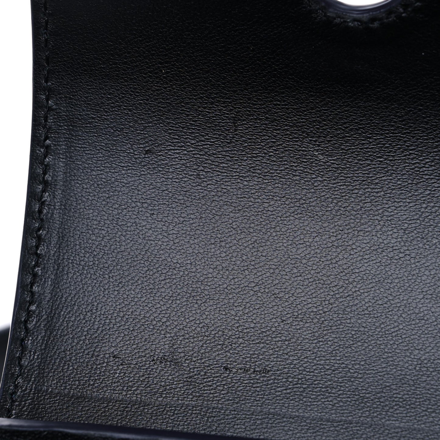 OFF WHITE Iridescent PU Burrow 22 Shoulder Bag Latex Blue