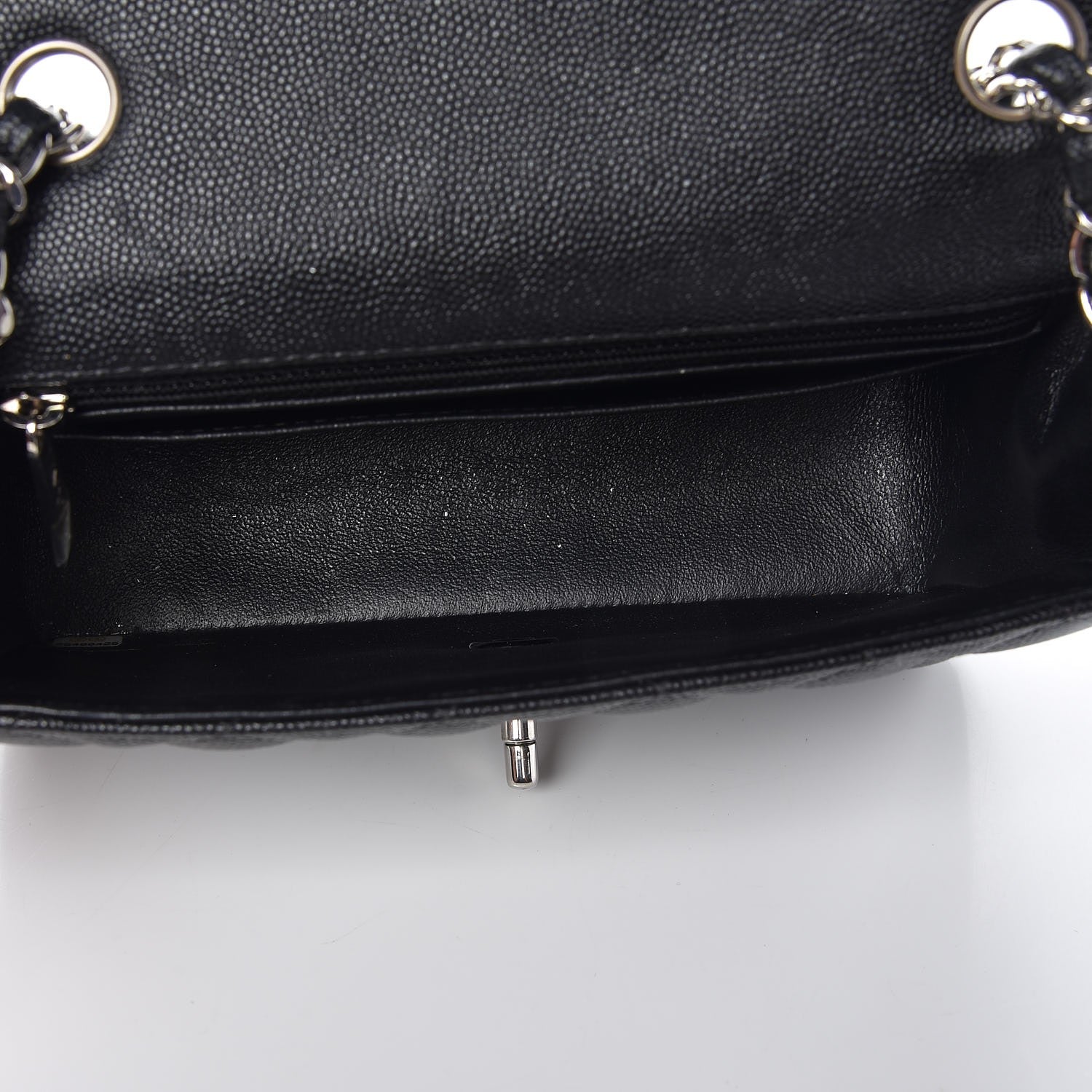 Chanel Caviar Quilted Mini Rectangular Flap Black 5 of 8
