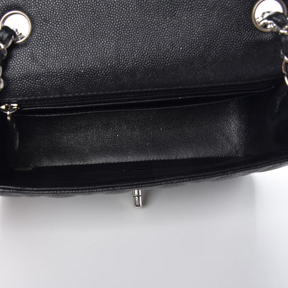 Chanel Caviar Quilted Mini Rectangular Flap Black 5 of 8