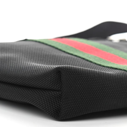 Gucci Canvas Web Messenger Bag Black 5 of 10