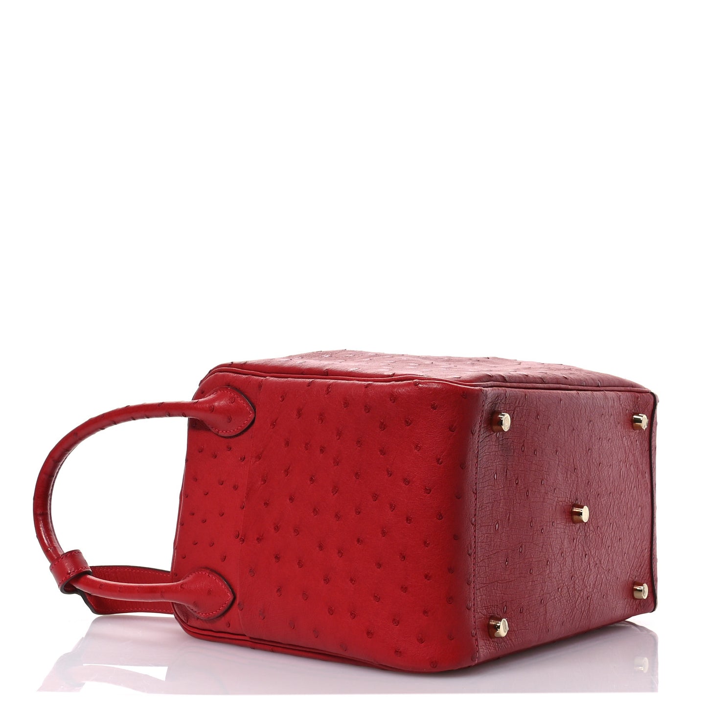 Ostrich Verso Lindy 30 Rouge De Coeur Rouge Piment