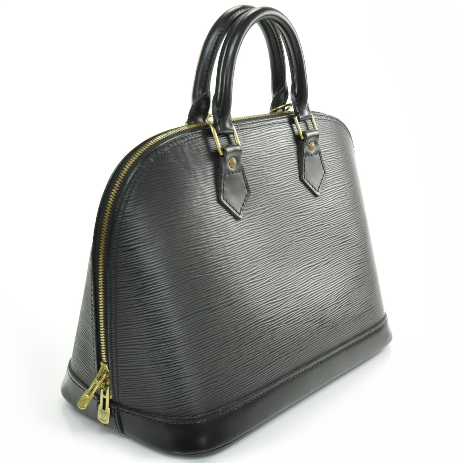 Louis Vuitton Epi Alma Black 3 of 8