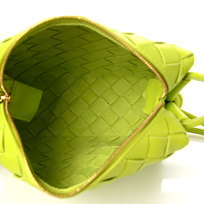 Bottega Veneta Nappa Intrecciato Mini Loop Camera Bag Acid Kiwi 5 of 8