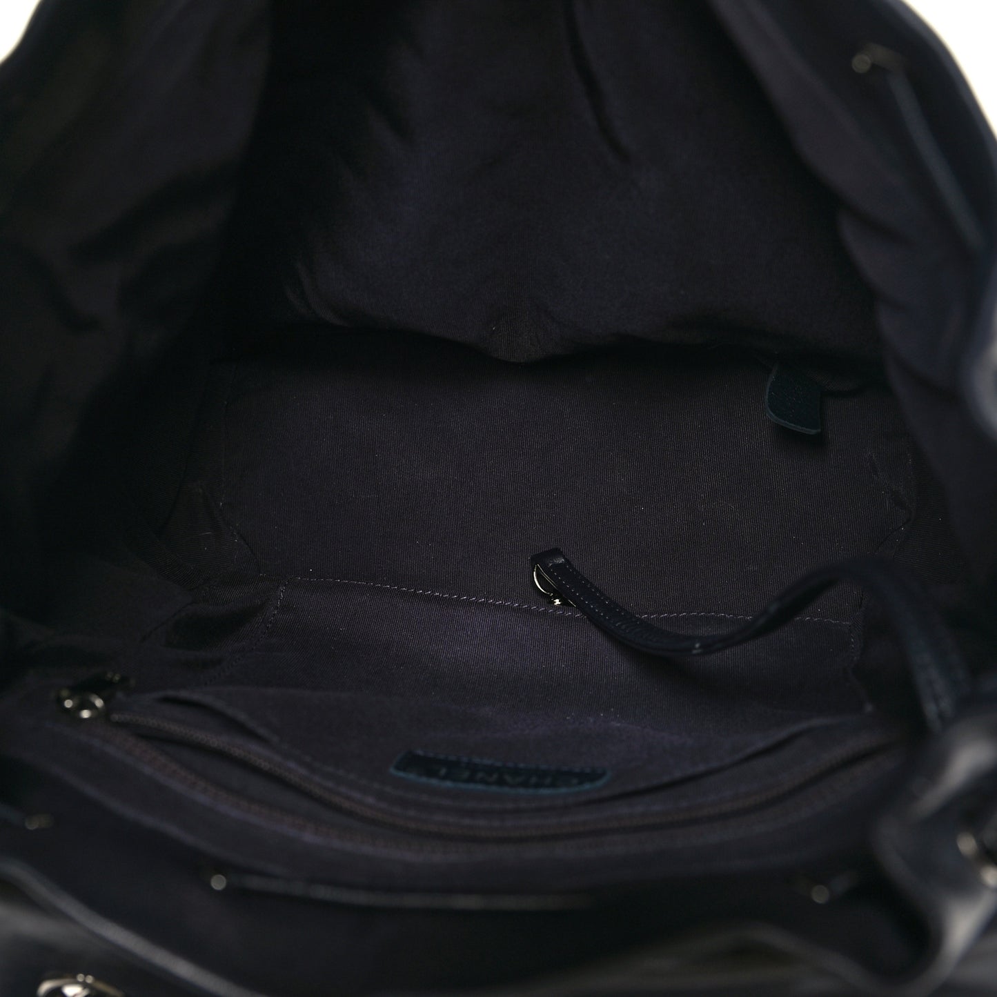 Lambskin Quilted Large Urban Spirit Backpack Navy