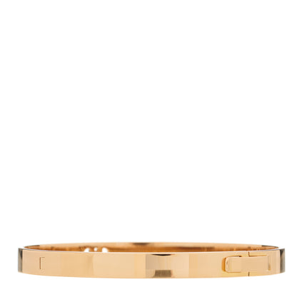 Hermes 18K Rose Gold Diamond PM H D'Ancre Bracelet ST 2 of 4