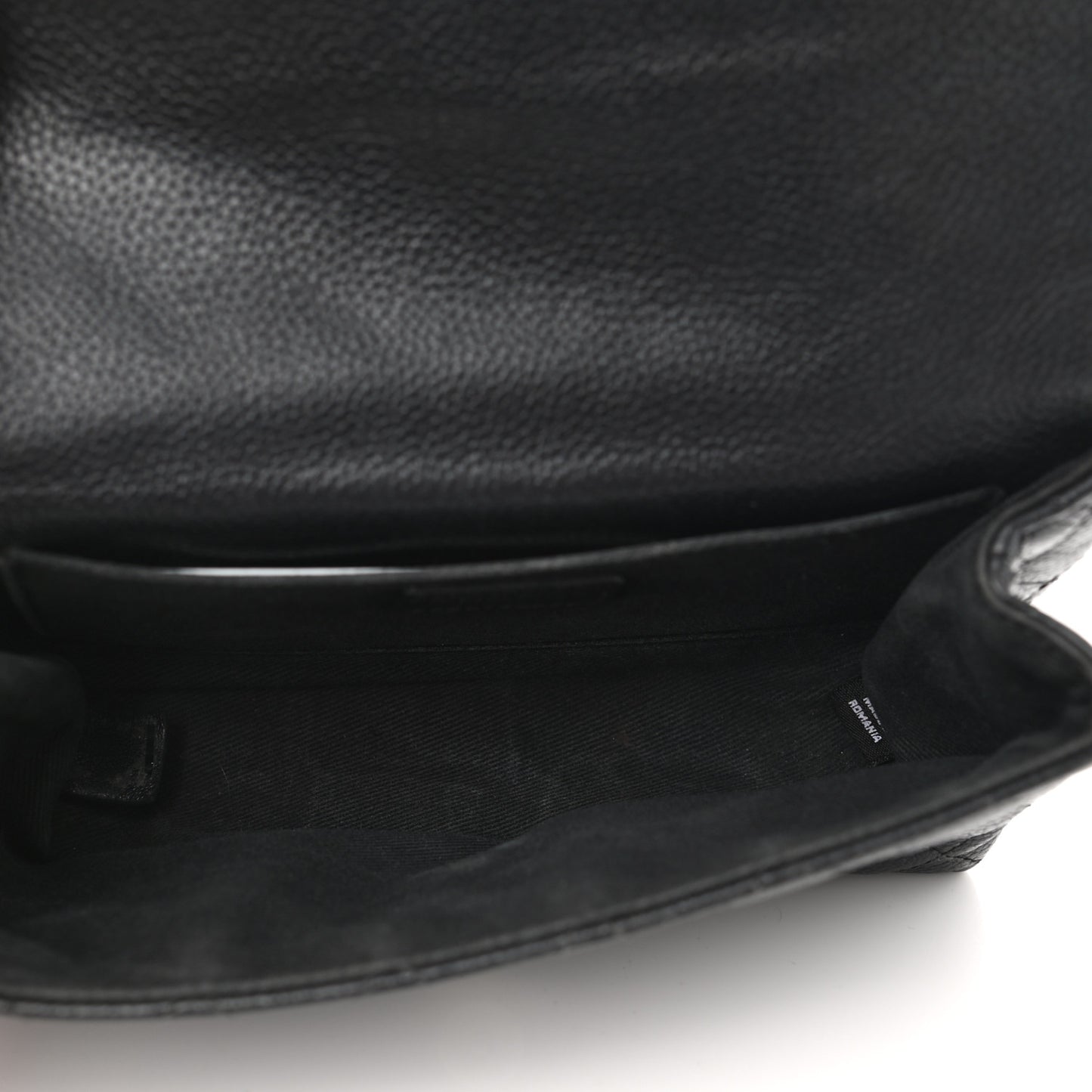 Grained Calfskin Quilted 2.55 Reissue Flap Belt Bag Clutch Black