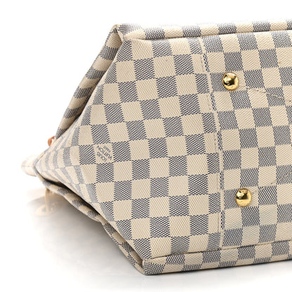 Louis Vuitton Damier Azur Artsy MM 9 of 10