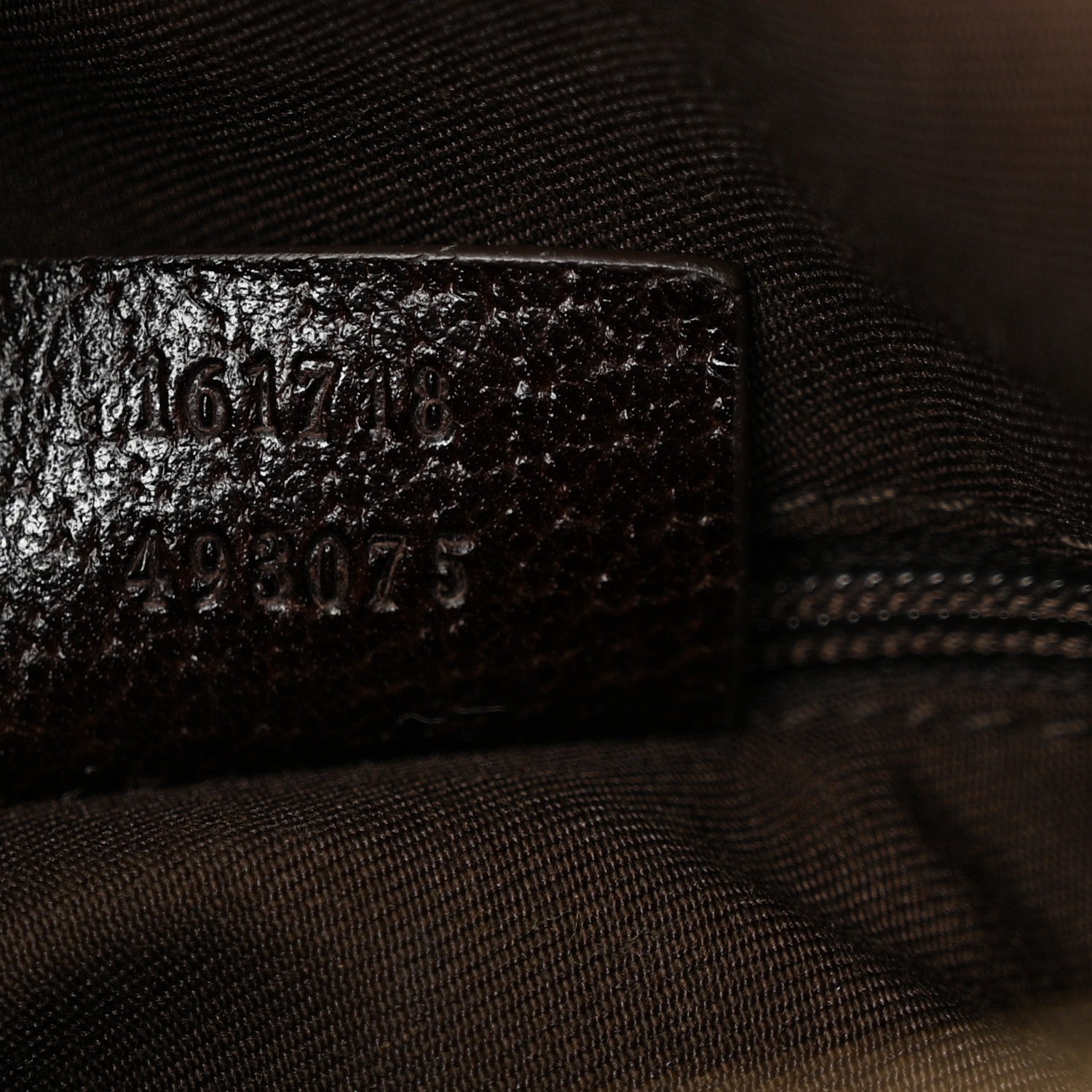 Gucci Monogram Hobo Dark Brown 7 of 10