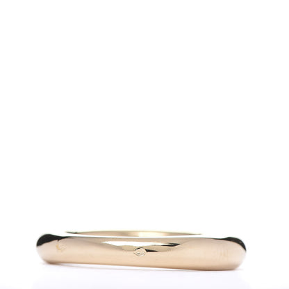 Cartier 18K Yellow Gold Blue Sapphire Ellipse Oval Cut Ring 57 8 3 of 5