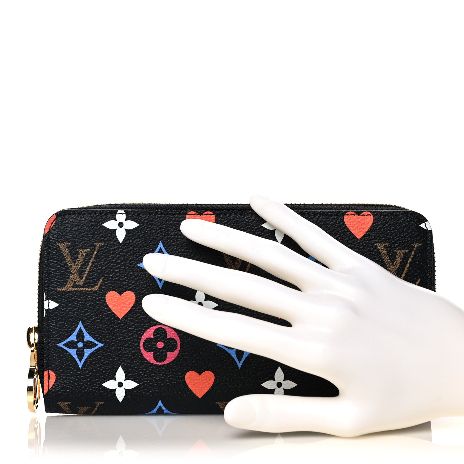 Louis Vuitton Game On Zippy Wallet Black 2 of 9