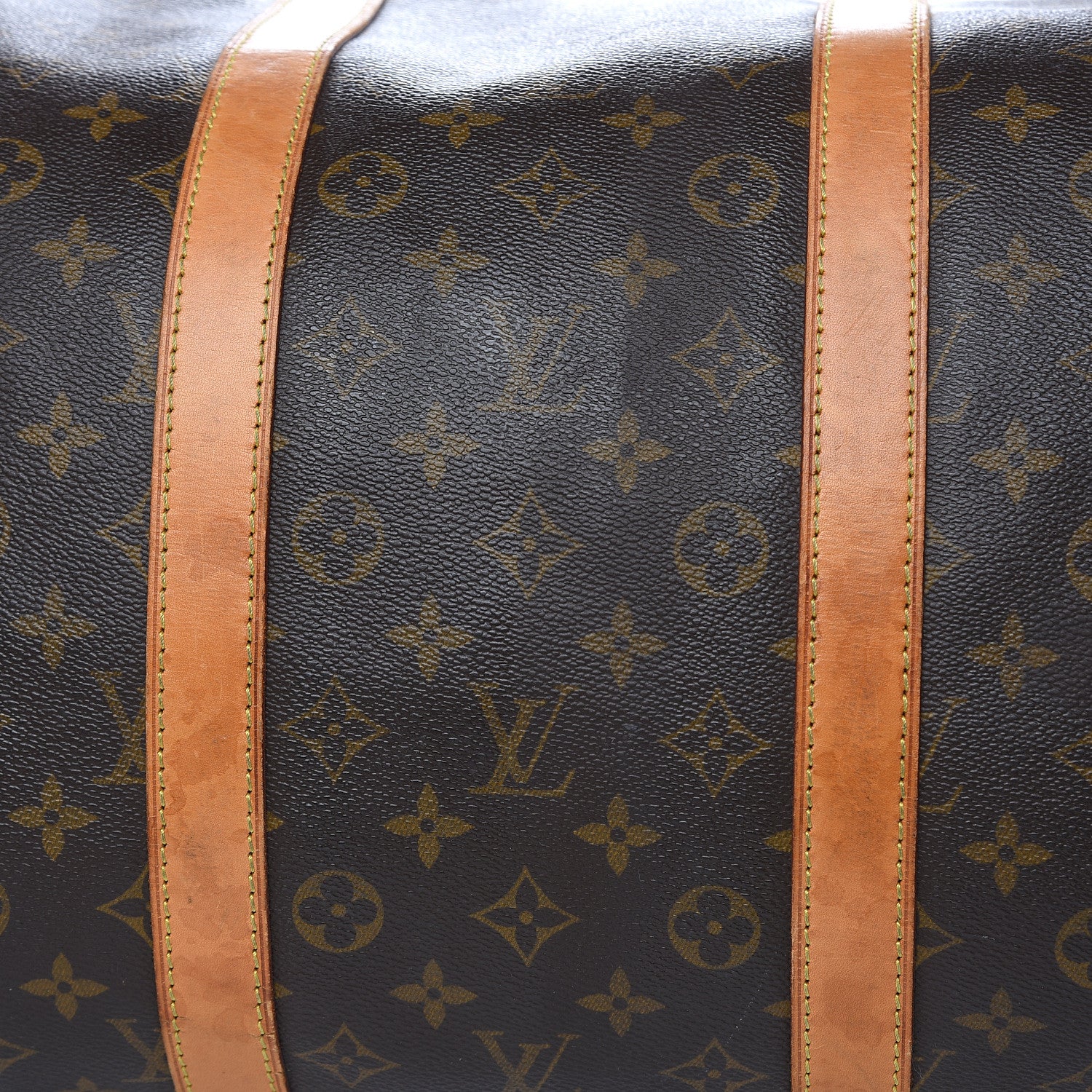 Louis Vuitton Monogram Keepall Bandouliere 55 10 of 17