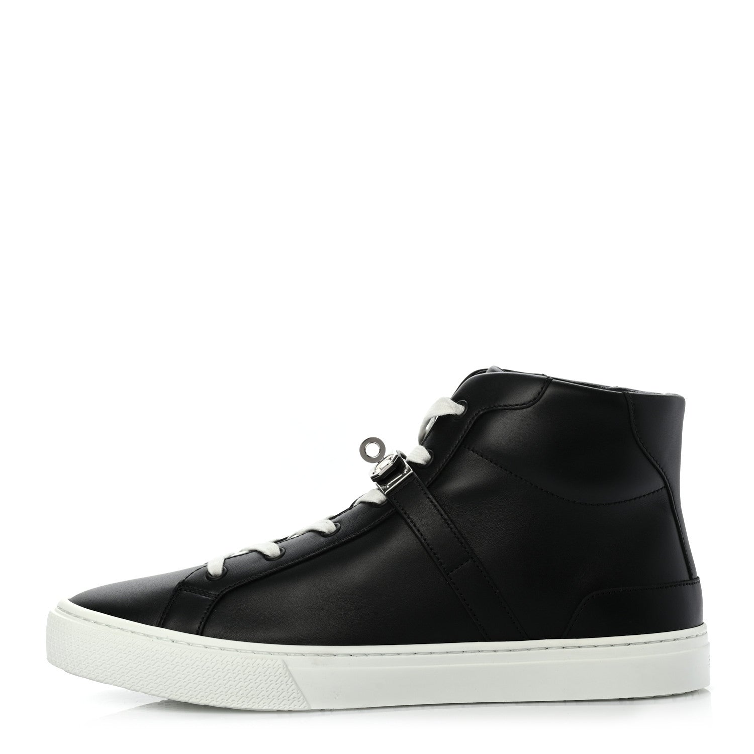 Hermes Calfskin Mens Daydream Sneakers 42.5 Black 1 of 8