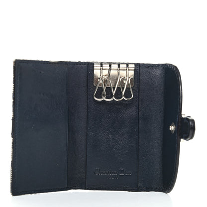 Christian Dior Monogram Key Holder Navy Blue 5 of 7