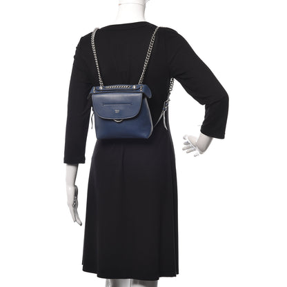 Fendi Vitello Century Opaco Mini Back to School Backpack Blu Scuro 2 of 29