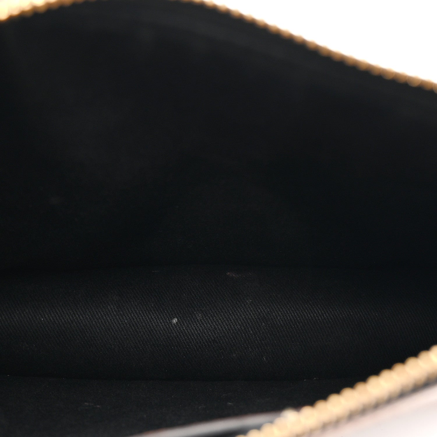 Versace Coated Canvas Medium La Greca Signature Pouch Black Caramel 5 of 12