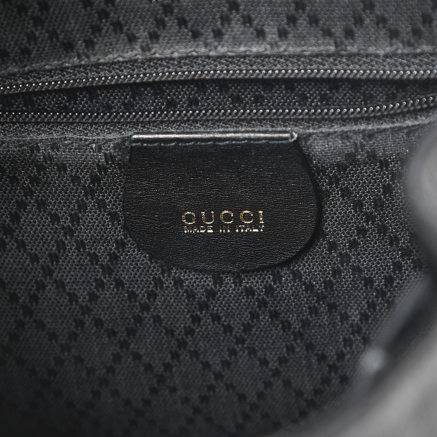 Gucci Calfskin Bamboo Backpack Black 6 of 13