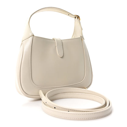 Gucci Boarded Dyana Lux Calfskin Mini Jackie 1961 Hobo Mystic White 3 of 10