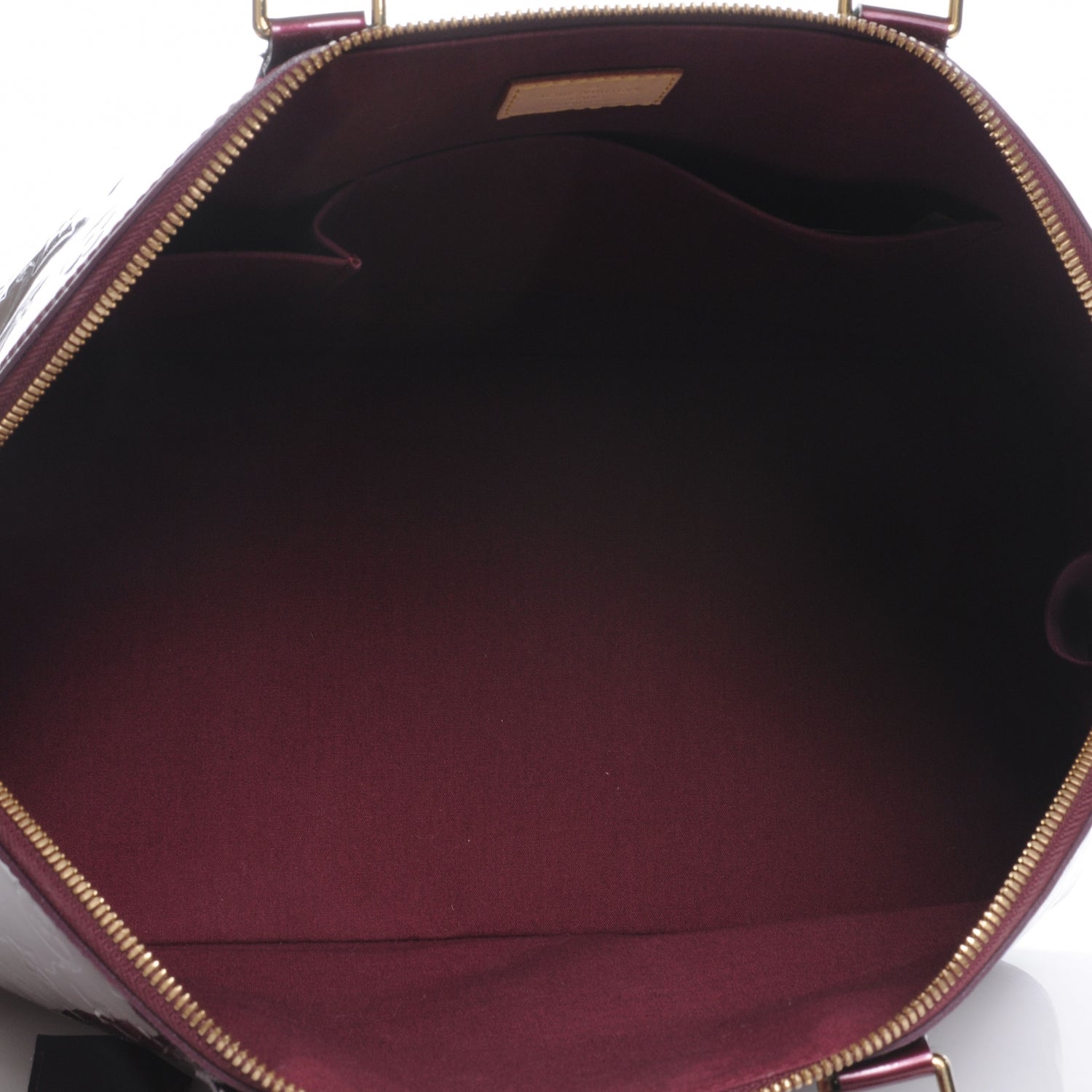 Louis Vuitton Vernis Alma GM Rouge Fauviste 5 of 7