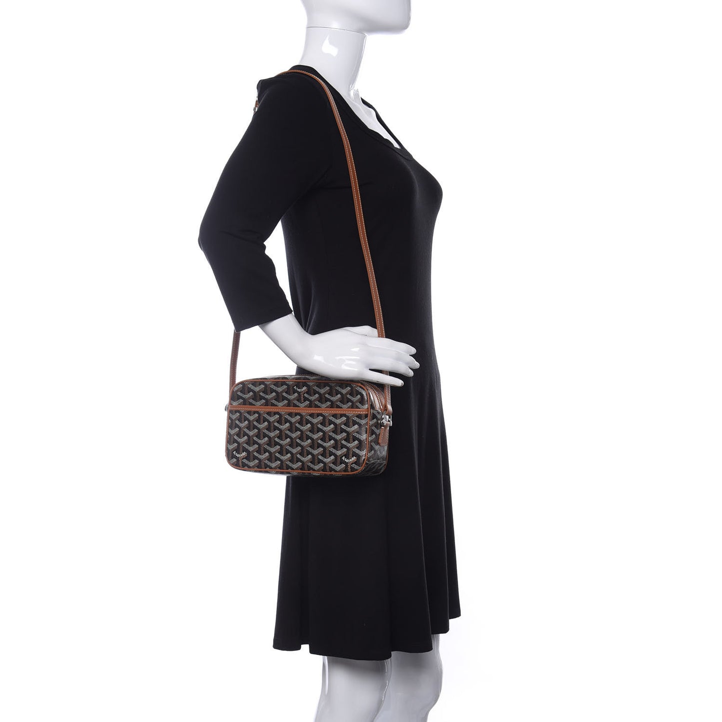 Goyardine Sac Cap Vert Black Gold