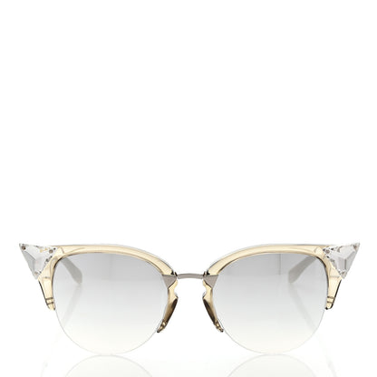Fendi Iridia Cat Eye Sunglasses FF 0041/S Silver 2 of 7