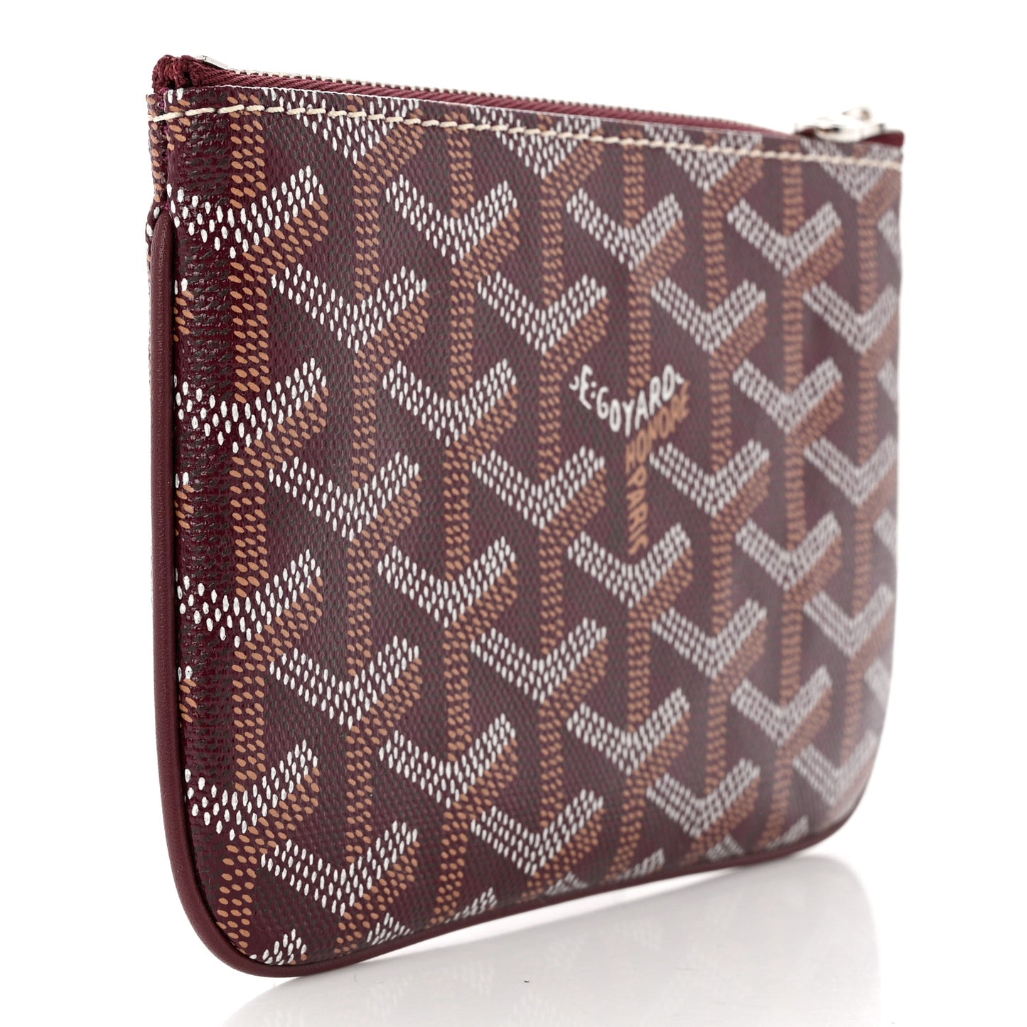 Goyardine Mini Senat Pochette Burgundy